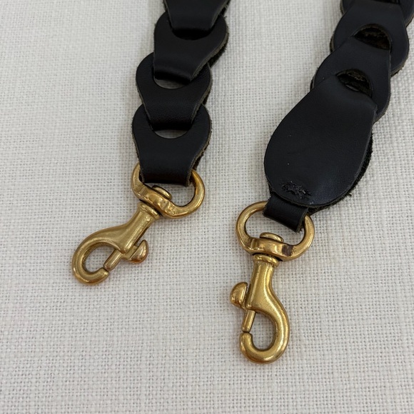 Clare V Leather Link Shoulder Strap - Picture 4 of 6